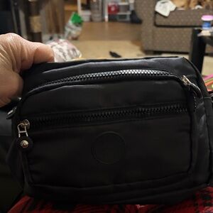 Black Men's Crossbody Bag